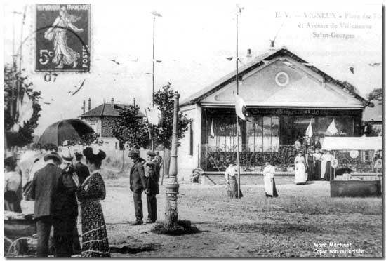 La place Max Dormoy autrefois