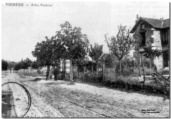 La rue Pasteur autrefois 